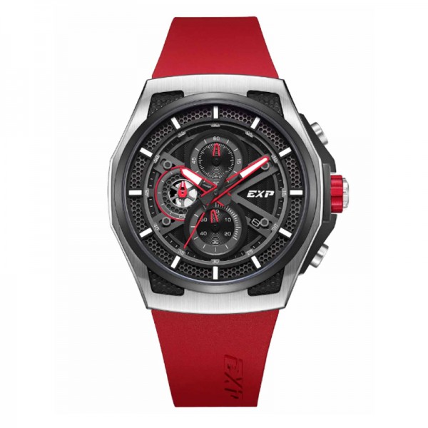 Expedition 6842 Silver Red Rubber MCRTBBARE